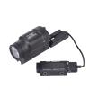 LEESEN Tactical Flashlight 800 Lumen LED Burst Flash Long Range Under Mount Rail Flashlight - Aluminum Alloy (Color : Black) view 2