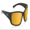 Hobie Everglades Float Polarized Sunglasses for Men and Women - Floating Frame, Heat Resistant, Women & Mens Sunglasses Polarized, Sun UV Protection Glasses - Shiny Black Frame, SightMaster Plus Lens view 1