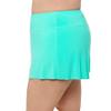 Aqua Green Women's High Waist Beach Swim Short Bottom, Midori, Small view 2