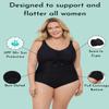 Aqua Green Womens Cinched V-Neck Shirred 1pc One Piece Swimsuit, True Navy, Large US view 4