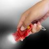 LEGO Minifigures - Large 3 Inch Tall Figure Keychain Light - Spaceman Red (KE10HR), Bag charm with LED light view 3