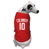 Colombia Jersey - Soccer Sporty Dog Shirt (Red, 2X-Large) view 2
