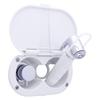 Ambassador Marine Aidack- Transom Shower (Hot/Cold Mixer), Arctic White Cup & Lid, Hammer-Head Arctic White Sprayer, 10' White Rubber Hose, Chrome Aidack Handle - 136-1714-AW-W view 2