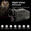 Sheawasy Night Vision Monocular, Digital Infrared Night Vision for 100% Darkness, 1080P FHD Video, 32GB Included, for Travel, Camping, Hunting, Surveillance view 2