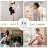 BESPORTBLE 4pcs Portable Drawstring Ballet Dance Shoe Bags for Girls Durable Canvas Storage Pouches for Dance Practice and Ballet Accessories view 2