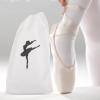 BESPORTBLE 4pcs Portable Drawstring Ballet Dance Shoe Bags for Girls Durable Canvas Storage Pouches for Dance Practice and Ballet Accessories view 3