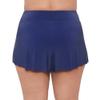 Aqua Green Women's High Waist Beach Swim Short Bottom, Cerulean, Large view 3