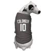 Colombia Jersey - Soccer Sporty Dog Shirt (Dark Gray, Medium) view 2