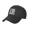 Mama is My Boo-Wave Baseball Caps for Men Women Hat Adjustable Cap Trucker Hats Dad Cap Black view 2