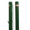 Har-Tru Green Deluxe Round Tennis Post w Internal Wind (2 7/8 Inch OD) Bundled w Round Galvanized Ground Sleeves view 2