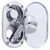 Ambassador Marine Aidack- Transom Shower (Hot/Cold Mixer), Chrome Cup & Lid, Small Chrome Sprayer, 6' Stainless Steel Hose, Chrome Aidack Handle - 136-1708-CP-W view 3