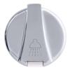 Ambassador Marine Aidack- Recessed Control Valve (Hot/Cold Mixer), Warm White Cup with Stainless Steel Lid, Chrome Aidack Handle - 136-1741-CW-W view 3