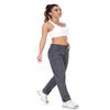 Women's Cargo Capris Hiking Pants Lightweight Waterproof Travel Outfits Camping Clothes Casual Summer Pockets Grey XL view 3
