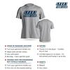 Sport Your Gear James Madison JMU Dukes Dad Proud Parent Short Sleeve T-Shirt - Purple Heather - Medium view 2