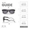 Oakley Frogskins Hybrid OO9289 928907 55MM Matte Black/Prizm Grey Round Sunglasses for Men for Women+ Bundle Accessory Leash Kit, Microfiber Pouch view 4