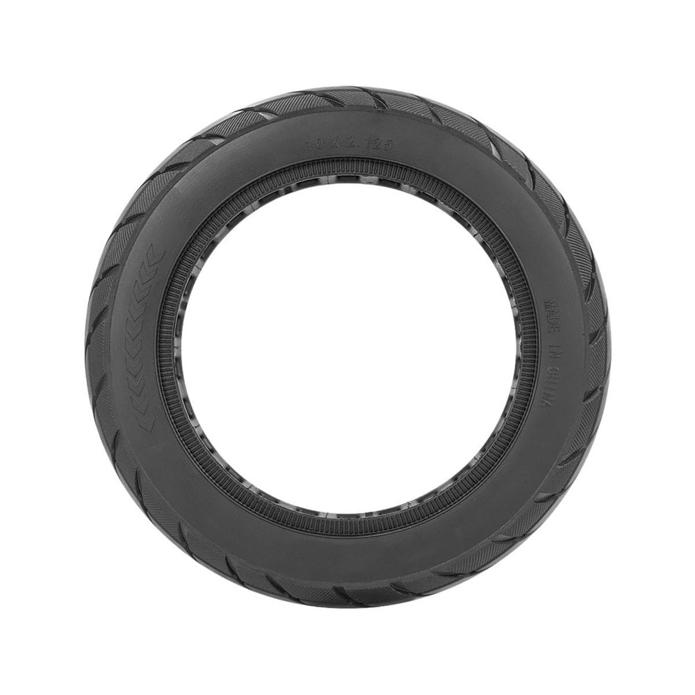 XIBANY Motorized Scooter 10X2.125 Electric Scooter Rubber Solid Tire for Ninebot F20 F25 F30 F40 Tubeless Remodel Thickened 10 Inch Tyre Motorized Scooter
