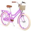 20" Inch Girls Bike Kids Bike Girls Bicycle 20 Bike for Girl Ages 7 8 9 10 Years Old,MTB Single Speed Bicycle,Enclosed Chainguard Kids' Bicycles,Adjustable Riding PositionPastel Pink-Purple view 1