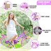 20" Inch Girls Bike Kids Bike Girls Bicycle 20 Bike for Girl Ages 7 8 9 10 Years Old,MTB Single Speed Bicycle,Enclosed Chainguard Kids' Bicycles,Adjustable Riding PositionPastel Pink-Purple view 3