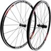 AMeLL Road Bike Wheelset 700C Straight Pull Disc Brake 4 Perlin Wheelset Double Rims Double Wall Alloy Rims (Color : Red)