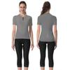 Wulibike Cycling Jersey Women Half Zipper Short Sleeve Breathable Road Biking Bike Shirts for Zip Pocket Cycle Tops Upf50+ view 2