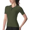 Wulibike Cycling Jersey Women Half Zipper Short Sleeve Breathable Road Biking Bike Shirts for Zip Pocket Cycle Tops Upf50+ view 1