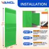 VANCL Wall Padding for Gym Mats Basketball Wall Mats 2" Thick Foam Wall Pads for Wall Protection Mats Waterproof Basketball Wall Padding Garage Car-Door Pads for Safety(10 Pack) view 2