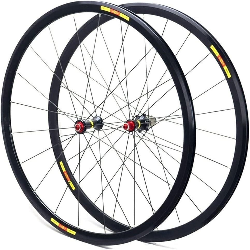 700C Frame Height 30mm Road Wheelset V/C Brake Front Two Rear Four Bearing Wheelset Six Ratchet Teeth
