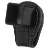 Kisangel Leather Pool Cue Chalk Holder Magnetic Billiard Chalk Case with Belt Clip for Snooker Cue Storage 2.32X1.77X1.53In