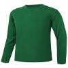QBK 3T to Youth Neon Shirt Kids UPF 50+ Dry Fit Athletic Long Sleeve T Shirts for Boys and Girls-Moisture Wicking Rash Guard (Kelly Green 4T) view 2