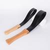 BASKANIA Leather Paddle with Anti-Slip Wooden Handle, Riding Crop for Horses, 18'' Equestrianism Crops,Equestrian Horse Whip (Black) view 2