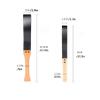BASKANIA Leather Paddle with Anti-Slip Wooden Handle, Riding Crop for Horses, 18'' Equestrianism Crops,Equestrian Horse Whip (Black) view 4