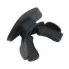 DUTYBOD Football Mouth Guard, Football Mouthpiece, Breathable, with Lip Guard, Helmet Strap Included, for Youth and Adults (Black) view 3