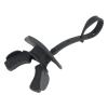 DUTYBOD Football Mouth Guard, Football Mouthpiece, Breathable, with Lip Guard, Helmet Strap Included, for Youth and Adults (Black) view 4