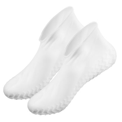 SUPVOX Silicone Shoe Covers Anti-slip Rain Shoes Protector Portable and Design Small for Outdoor Use for Adults
