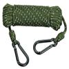 Hunters Specialties Reflective Treestand Rope 30ft Heavy Duty & Muddy Big Game Treestands Screw-in Accessory Hook (3-Pack), One Size, Black view 2