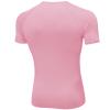 SPVISE Pink Men's Cool Dry Short Sleeve Compression Shirts Active Sports Baselayer T-Shirts Tops Athletic Workout Gym Shirts view 3