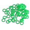 BESPORTBLE 200 Pcs Ground Nail Circle Tent Stake Nail Fluorescent Ring Pool Nail Fluorescent Rings for Tent Stakes Canopy Camp Fluorescent Rings Tent Peg Up Beach Tent Green Plastic view 1