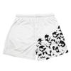 DIOTSR Mens Graphic Print Shorts Cool Mesh Basketball Shorts Casual Flat Front Shorts Summer Drawstring (White, Medium) view 4