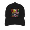 SIYTUAU Happy First Day of School Baseball Cap Adjustable for Men Women Breathable Mesh Back Baseball Caps Casual Outdoor Hat Trucker Hat view 3