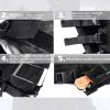 YAKEDA Tactical Outdoor CS Game Vest Adjustable Fit Adult (Black) view 3