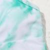 Girl's 3 Piece Swimsuits Tie Dye Bikini Bathing Suit with Cover Up Beach Skirt Juniors Summer (Green, 11-12 Years) view 4