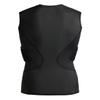 COOLOMG Mens Padded Compression Shirts Baseball Chest Rib Protector Football Rugby Softball Heart Sternum Guard Black M view 3