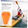 BESPORTBLE 10pcs Inflatable Kayak Drain Plug Canoe Accessory Drain Stopper TPE Material Leakproof Professional Replacement view 4