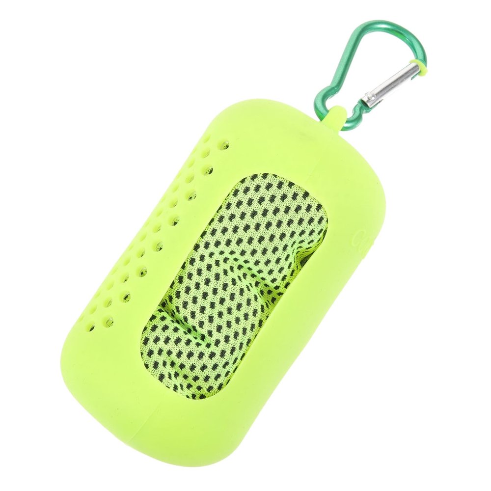 BESPORTBLE Cooling Sports Towel Quick Dry Multi-use Fitness Towel with Case for Yoga Gym Running Outdoor Activities Compact Absorbent Breathable Design Green