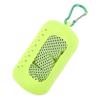 BESPORTBLE Cooling Sports Towel Quick Dry Multi-use Fitness Towel with Case for Yoga Gym Running Outdoor Activities Compact Absorbent Breathable Design Green view 1