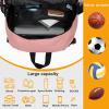 Goloni Soccer Backpack,Basketball Backpack with Ball Compartment & Shoe Compartment,Backpack for Basketball,Soccer, Football, Volleyball, Swim, Gym, Travel view 4