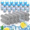 Hosuly 12 Pack 32 x 12 in Cooling Towels Bulk for Neck and Face Microfiber Ice Towel Sweat Towels Breathable Soft Chilly Towel Portable Cool Neck Rags for Sport Gym Workout (Gray) view 1