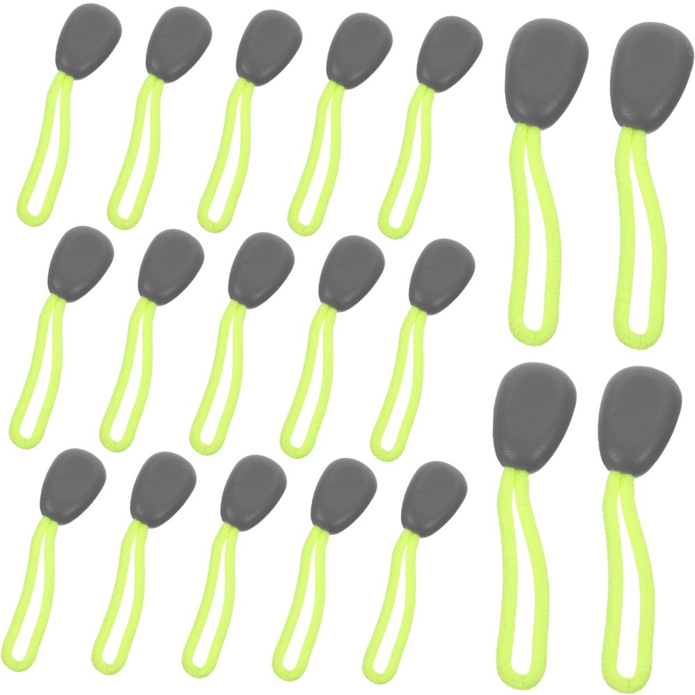 BESPORTBLE 30pcs Zipper Pulls Replacement Kit Sturdy Zipper Puller for Coats Luggage Bags Pockets Heavy-Duty Head