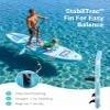 NipheanUltra-LightInflatable Paddle Board with (Beginner Friendly) StabilTrac Fin and Durable SUP Accessories, 10' Stand Up Paddle Boards for Adults & Youth, Versatile Yoga Paddle Board, Gift Ideas view 4