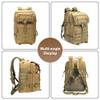 Men's Large Capacity Camping Backpack Oxford Cloth Tactical Rucksack Lightweight Outdoor Hiking Travel Daypack (Green) view 2